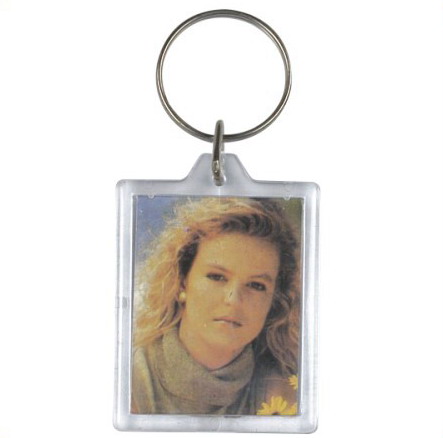  Plastic Key Tag With Keyring