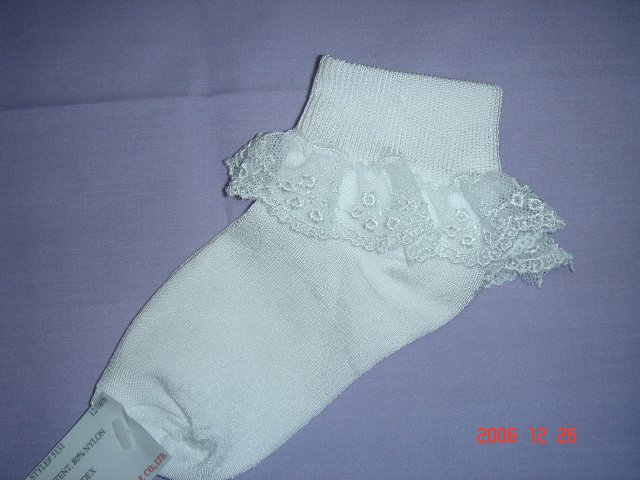  Shiny Nylon Lace Sock ( Shiny Nylon Lace Sock)