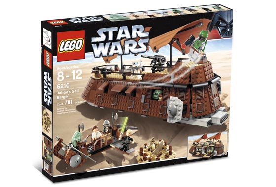  Lego 6210 Jabba`s Sail Barge (Lego 6210 Sail Barge de Jabba)