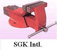  All Steel Fabricated Bench Vice Fixed Round Base ( All Steel Fabricated Bench Vice Fixed Round Base)