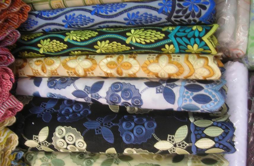  Africa Styles Fancy Embroidery Lace Fabric (Африка Стили Fancy вышивка кружево Ткани)