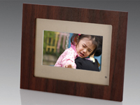  7 Inch Wooden Digital Photo Frame (7 Inch Digitaler Bilderrahmen aus Holz)