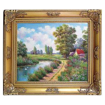 Oil Painting And Frame (Oil Painting и рамы)