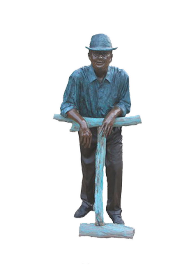  Boy Sculpture With Flute