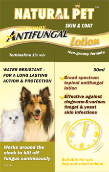  Natural Pet Once-Daily Antifungal
