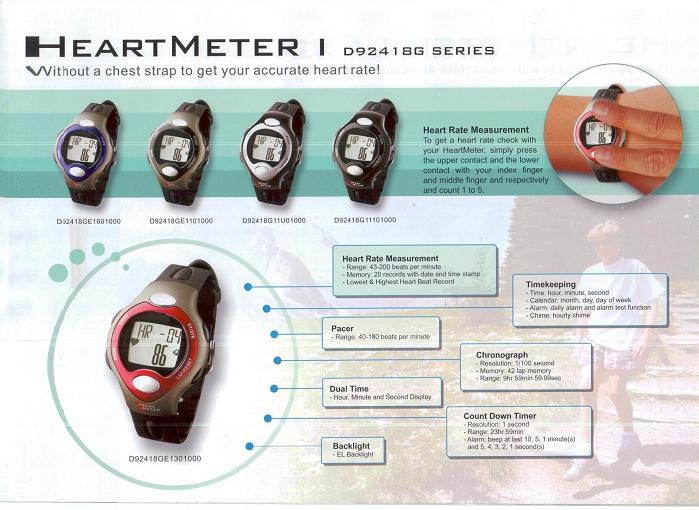  Professional Heart Rate Pulse Meter Watch ( Professional Heart Rate Pulse Meter Watch)