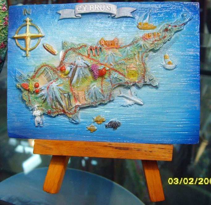  Resin Oil Painting Souvenir (Peinture à l`huile de résine de souvenirs)