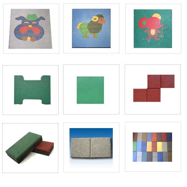  Rubber Floor Tile