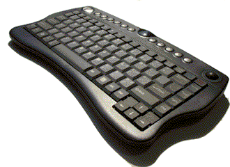  2. 4GHz RF Wireless Trackball Keyboard (2. 4GHz RF Wireless Keyboard Trackball)