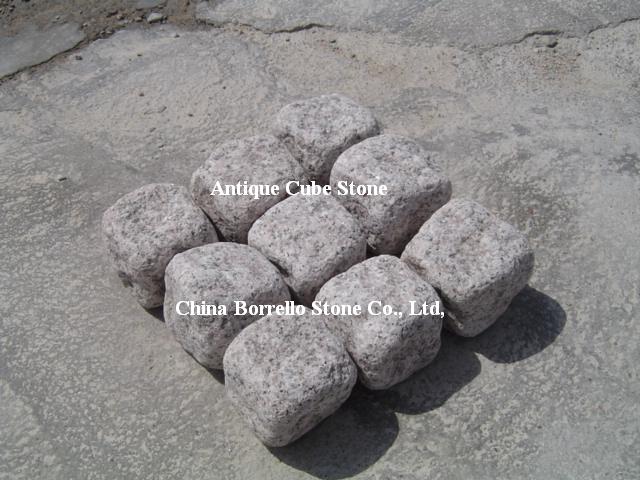  Antique Cube Stone