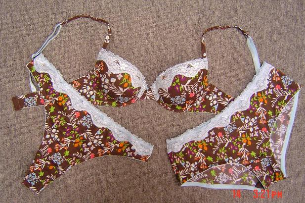  New Print Fashion Bra Set