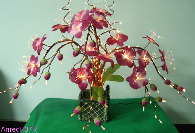  Negative Ion Fibre Optic Flower - Moth Orchid