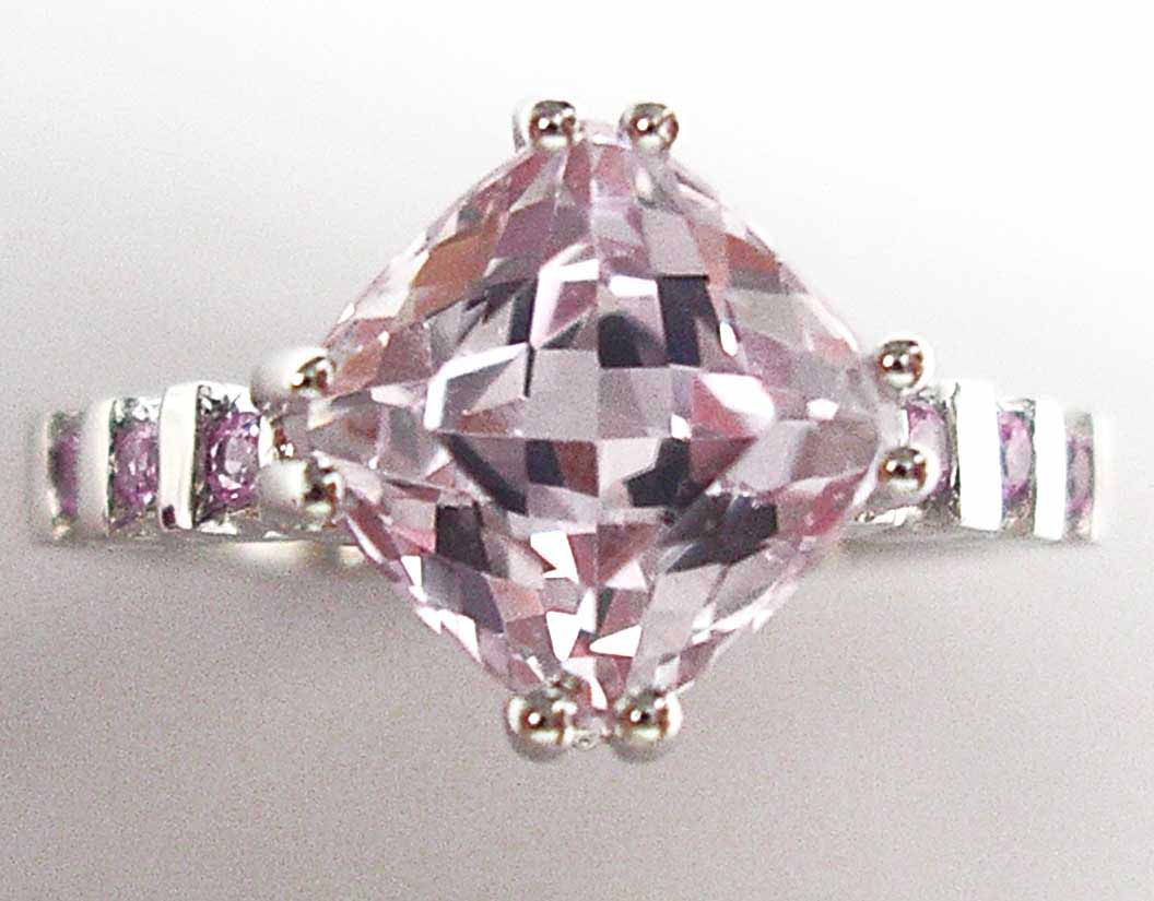  Kunzite & Pink Sapphire Ring (Kunzit & Pink Sapphire Ring)