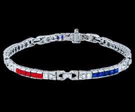  Multi Sapphire Bracelet