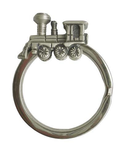  Train Big Split Ring Keychain (Большая поезд Сплит кольцо брелок)