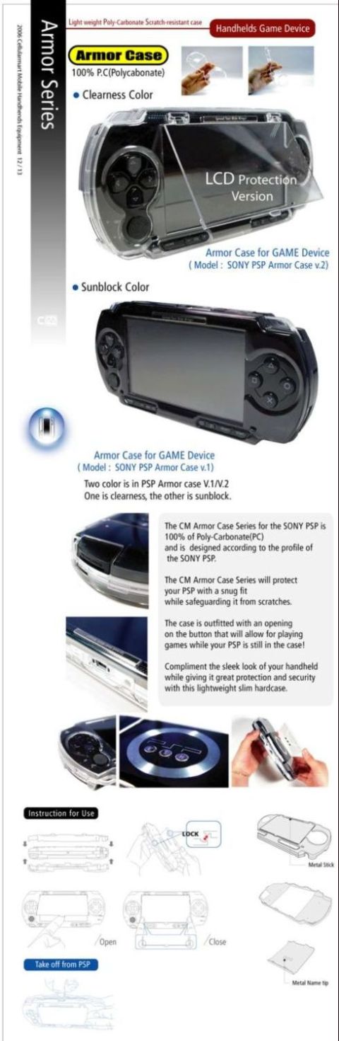 Protection Case For PSP (Protection Case For PSP)