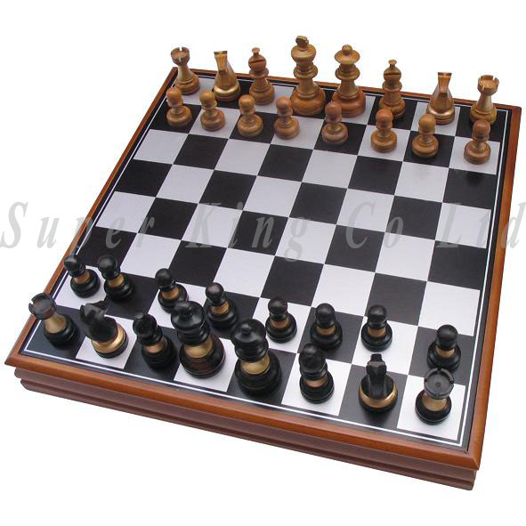  Tg-816 Deluxe Chess (With Golden Belt) (ТГ-816 Deluxe шахматы (с золотой пояс "))