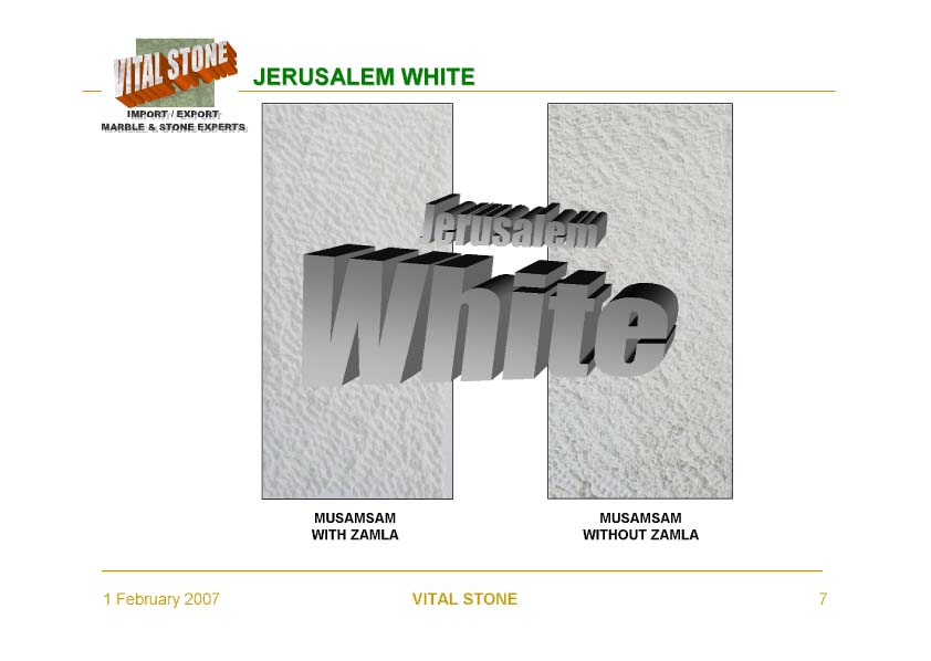  Jerusalem White Stone (Иерусалим Белый Камень)
