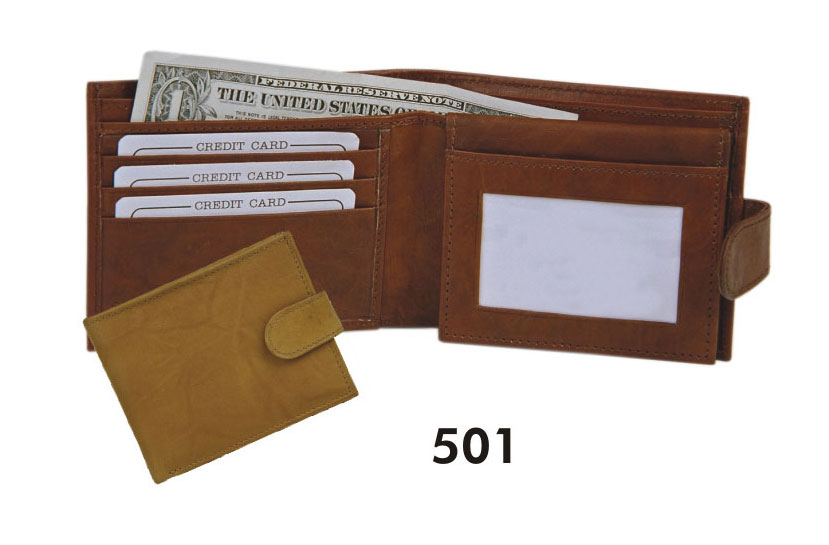 Genuine Leather Wallet (Натуральная кожа Бумажник)