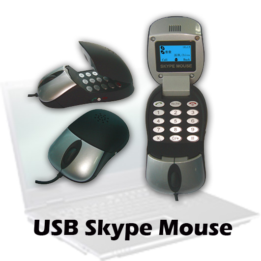  USB Skype Mouse Phone (Мышь USB Skype телефон)