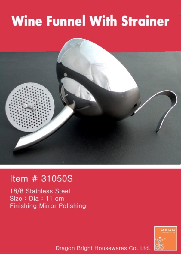  Wine Funnel With Strainer ( Wine Funnel With Strainer)