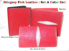  Stingray Fish Leather Handbag (Stingray рыб кожа Сумочка)