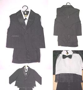  Infants 5 Piece Tuxedo Set (Nourrissons 5 Piece Set Tuxedo)