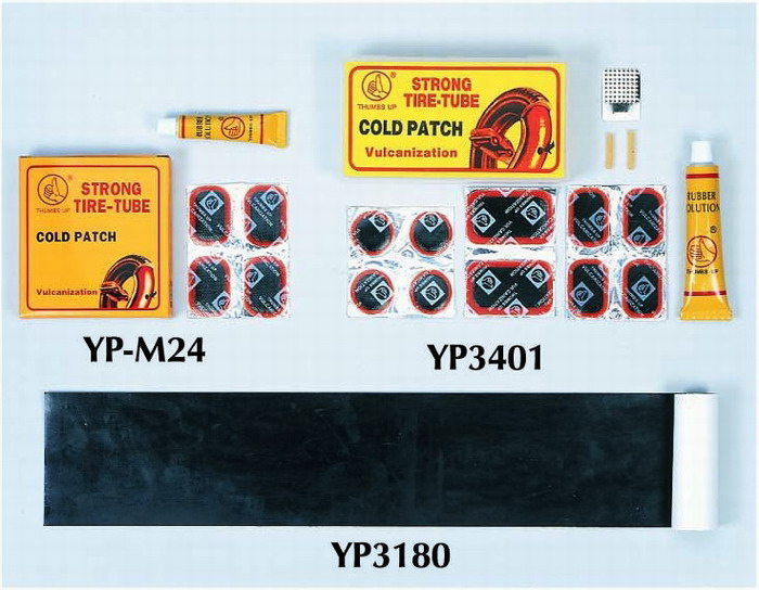  Cold Patch Repair Kits And Rubber Sheet (Cold Patch Repair Kits et feuilles de caoutchouc)