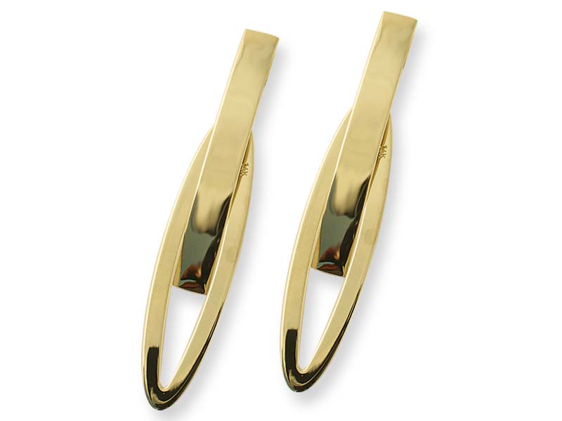  14 K Gold Earring ( 14 K Gold Earring)