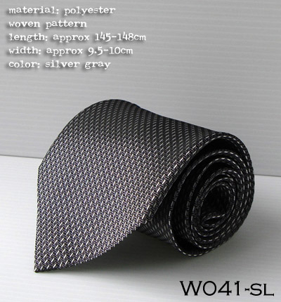 Polyester Woven Necktie (Polyester tissé Cravate)