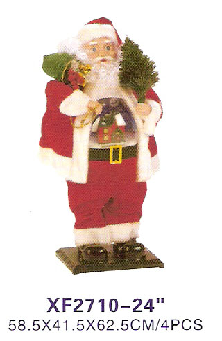  Fiber Light Santa Claus A / C And B / O Christmas Toy (Fibre Light Santa Claus A / C et B / O Christmas Toy)