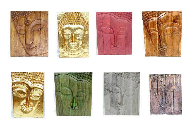  Buddha Wall Hangings / Frescos (Bouddha tentures murales / fresques)