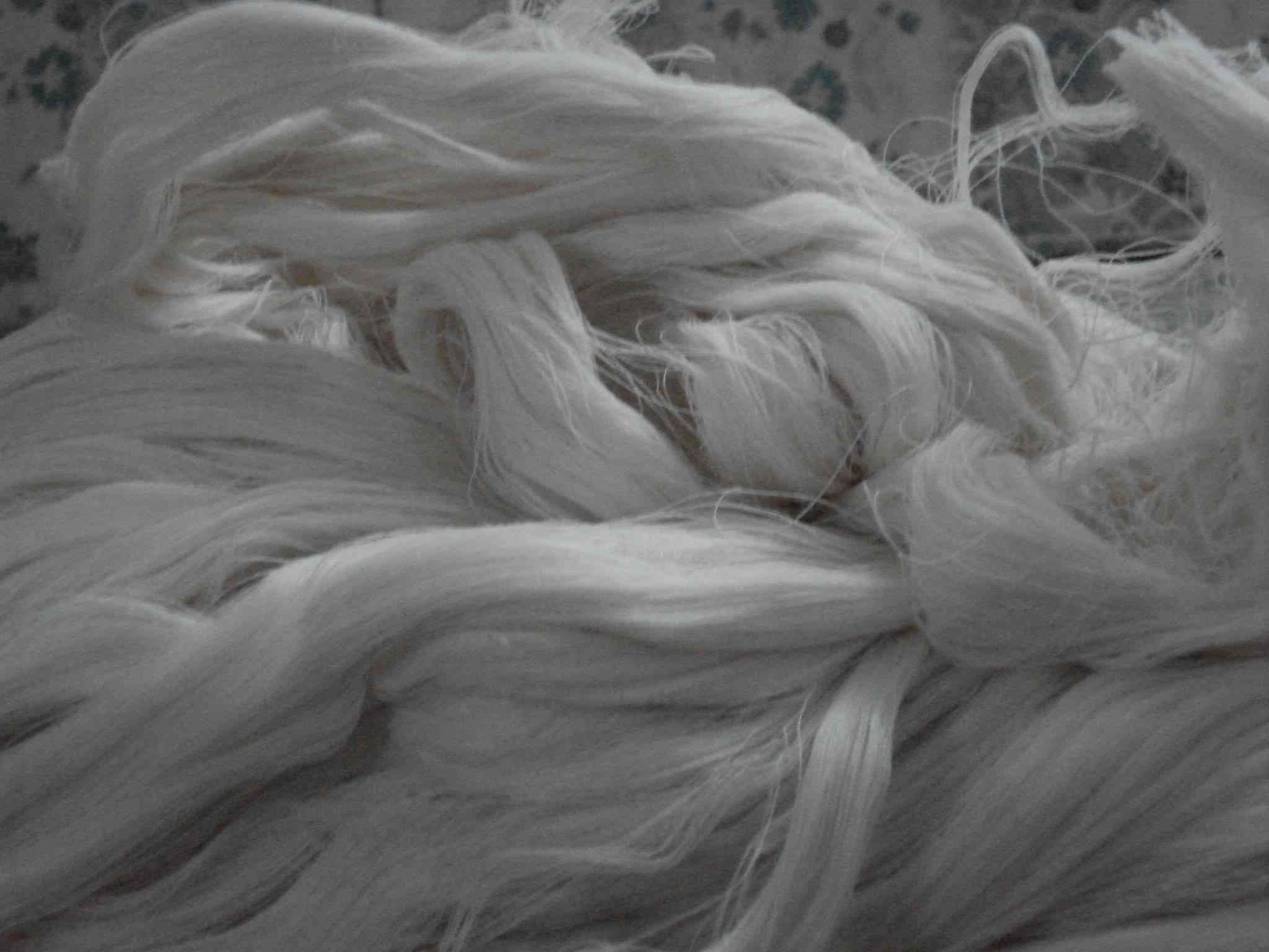  Unbleached 100% Cotton Yarn Waste (Roh 100% Baumwolle Garnabfälle)
