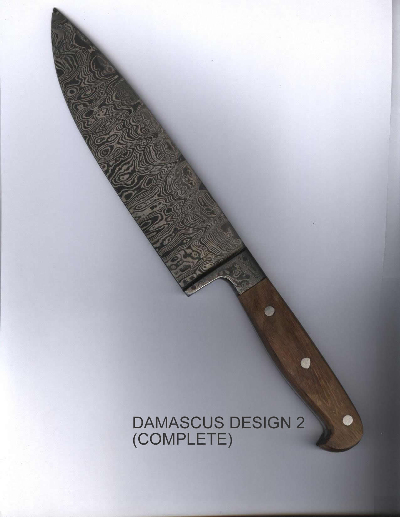  Damascus Knife (Damaskus Messer)