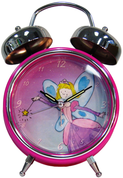  Personalised Pink Fairy Alarm Clock (Индивидуальный Розовая фея будильник)