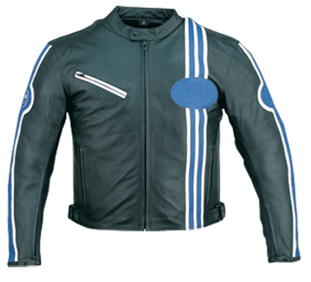  Leather sports jacket (Кожаный спортивный куртка)