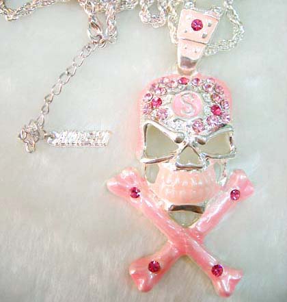  Hip Hop, Bling Bling Pirate Necklace
