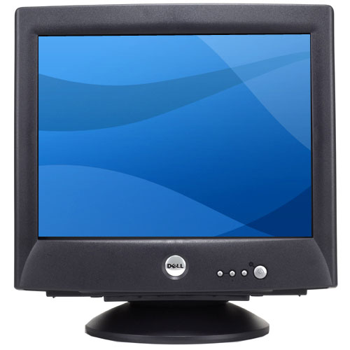  CRT 17 Monitors Black (ЭЛТ-мониторы 17 Черный)