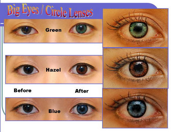  ColourVUE BigEyes Contact Lens Natural & Dolly (ColourVUE Beauclaires les lentilles de contact Natural & Dolly)