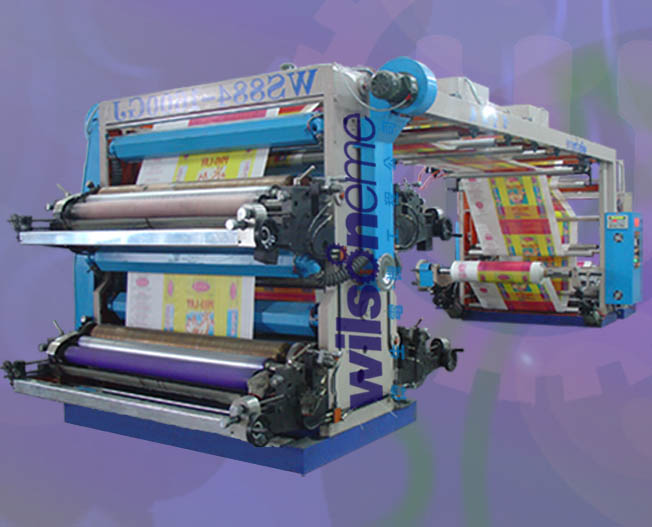 Ws 884Extra width flexographic printing machineMajor performance and config...