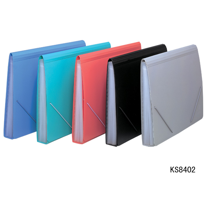  Solid Colour Expanding Bag (Elastic) 12 Divider / 13 Pockets