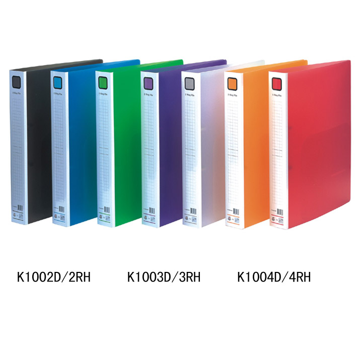  2, 3, 4 D Ring Spine Lable Binder With Sidekick
