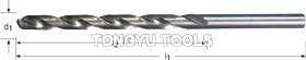  Hss Drill Bits, Fully Ground, Taper Length (HSS-Bohrer, Fully Ground, Kegellänge)