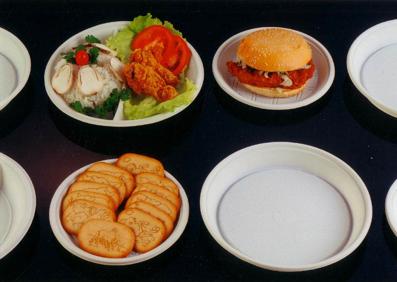  Bio-Degradable Corn Starch Disposable Plate ( Bio-Degradable Corn Starch Disposable Plate)