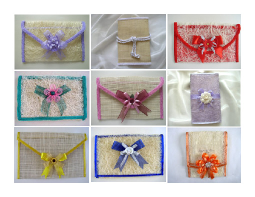  Greeting Card Covers With Ribbon, Lace, Flowers, Hearts, Or Shells
