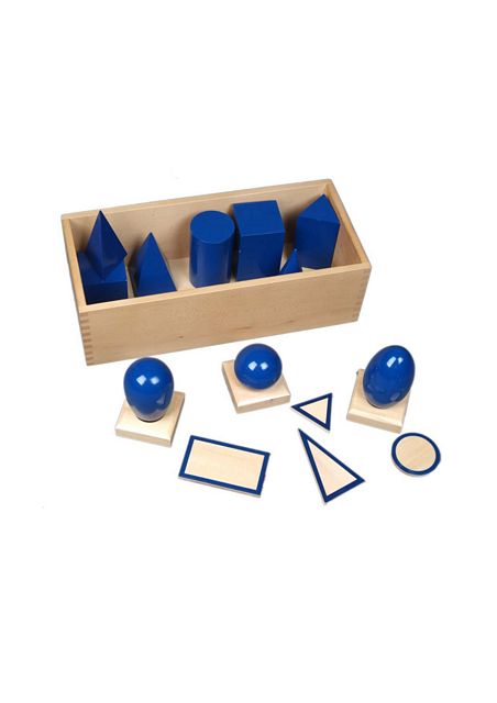  Geometric Solids With Stands, Bases And Box ( Geometric Solids With Stands, Bases And Box)