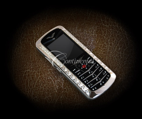  Continental CEO Allure Piece-24k Gold Plated Mobile Phone (Continental PDG Allure Piece-Plaqué or 24 carats sur téléphone portable)