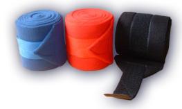  Horse Equine Support Leg Wraps, Polo Wraps (Верховая лошадиный опора Wraps, пола Обертывания)