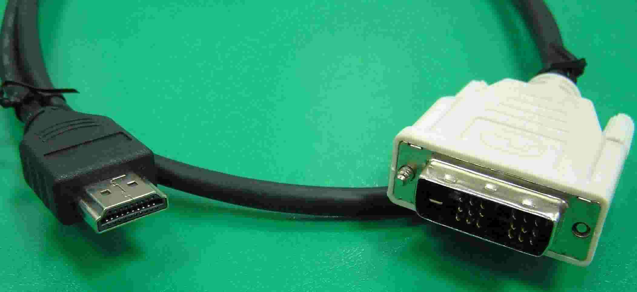  HDMI To DVI Cable