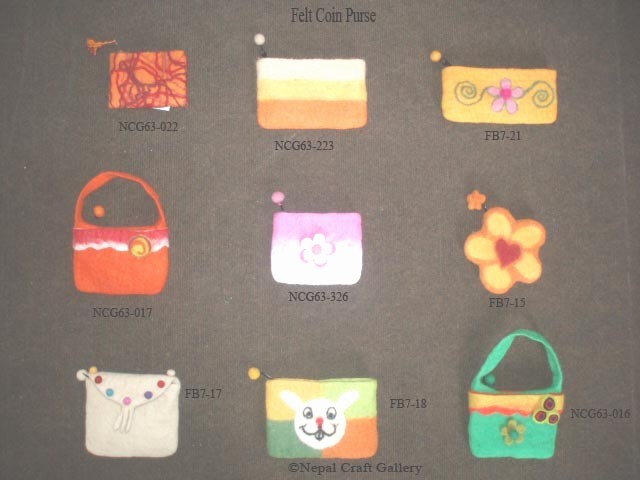 Felt Coin Purse (Войлок Coin кошелек)